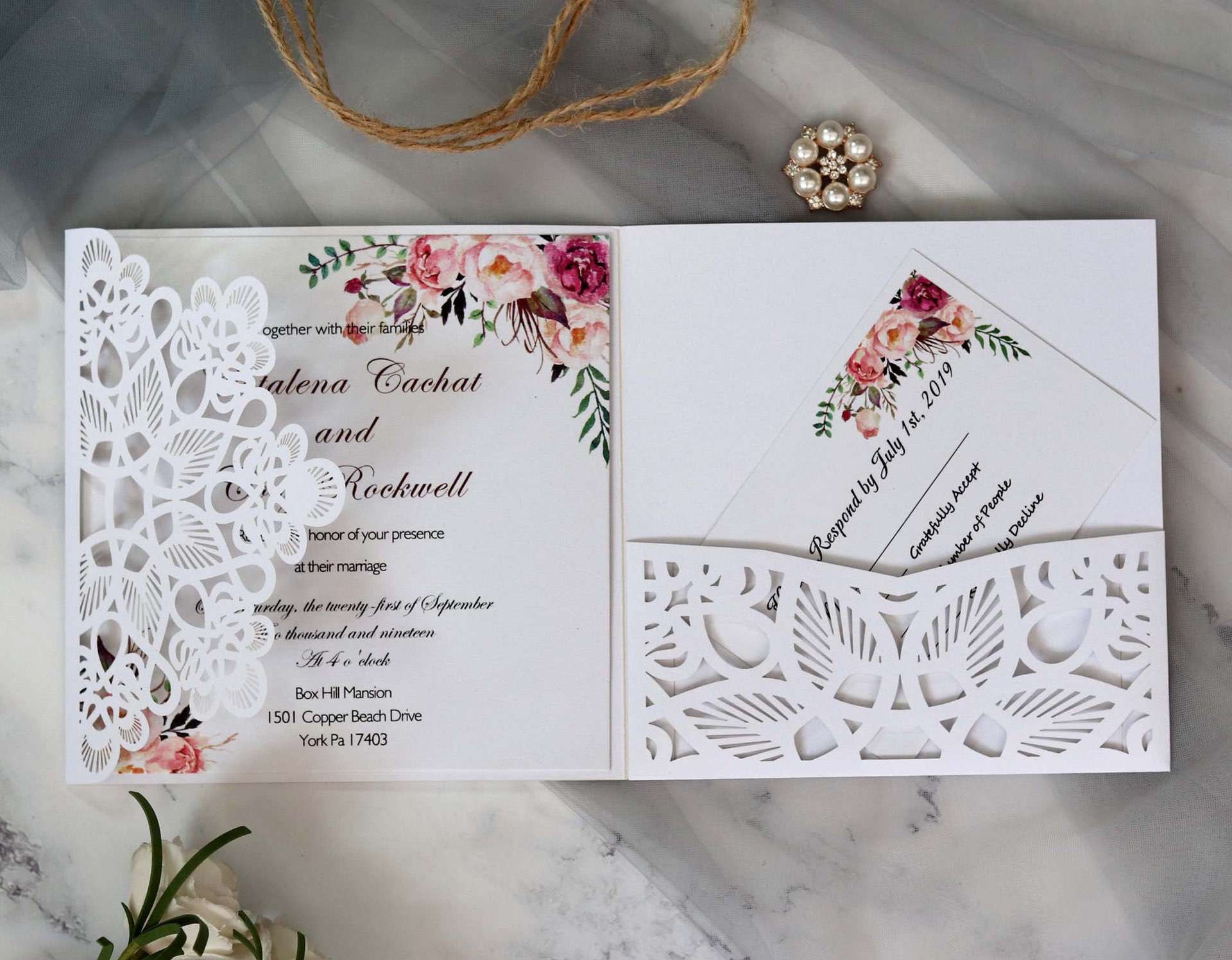 wedding card